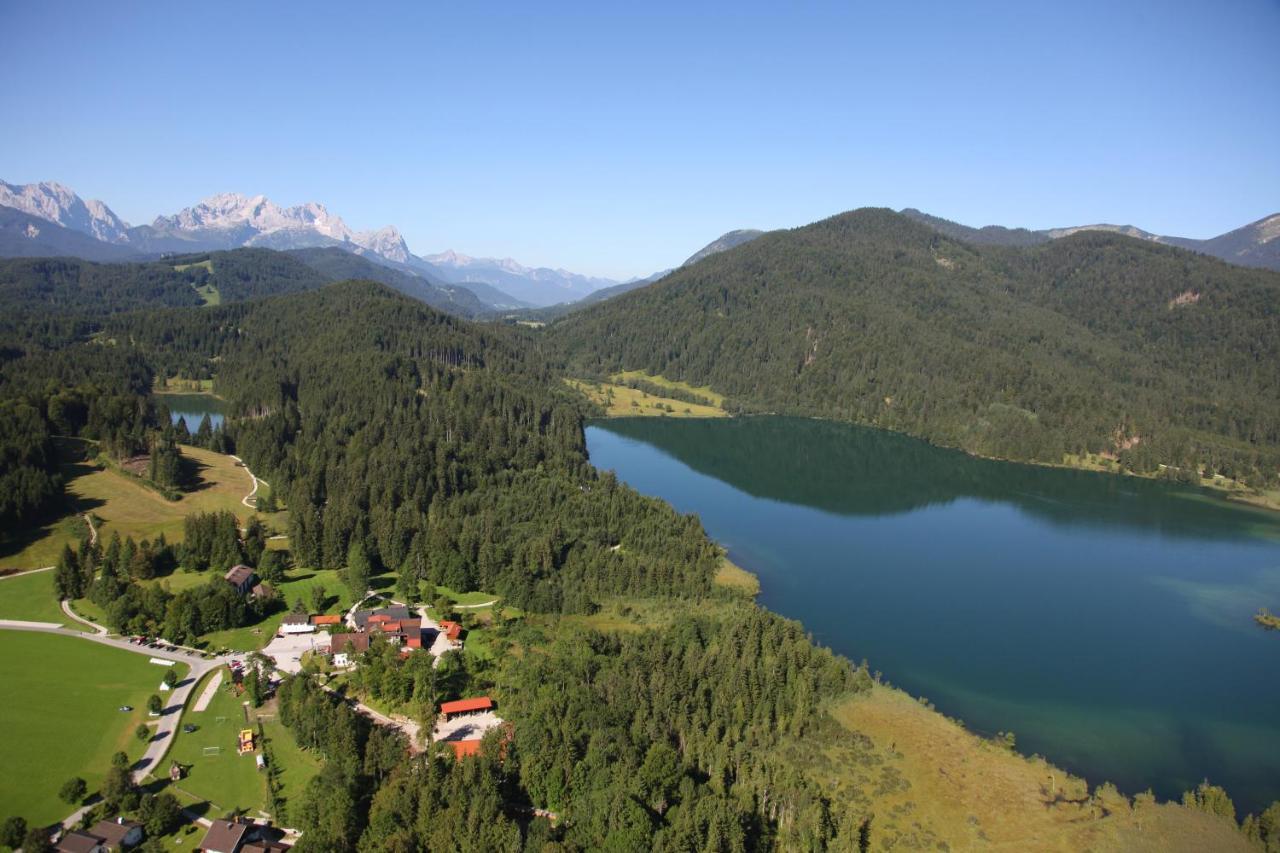 Ferienhotel Barmsee Krun Bagian luar foto