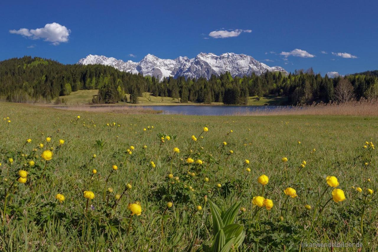 Ferienhotel Barmsee Krun Bagian luar foto