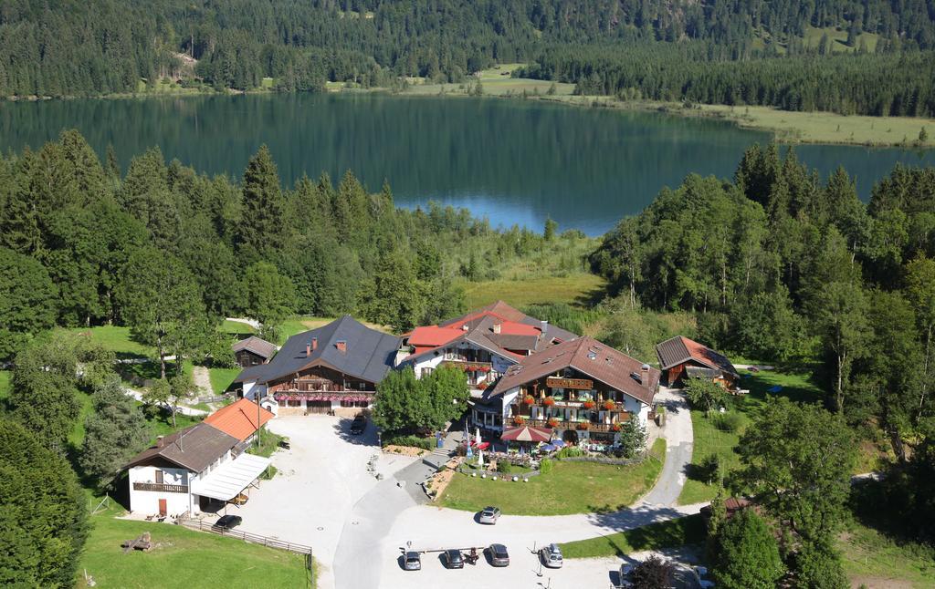 Ferienhotel Barmsee Krun Bagian luar foto