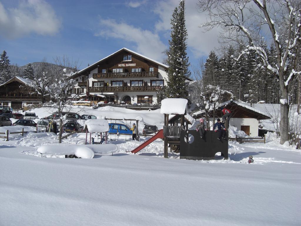 Ferienhotel Barmsee Krun Bagian luar foto