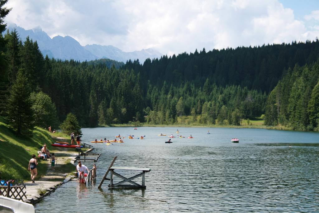 Ferienhotel Barmsee Krun Bagian luar foto