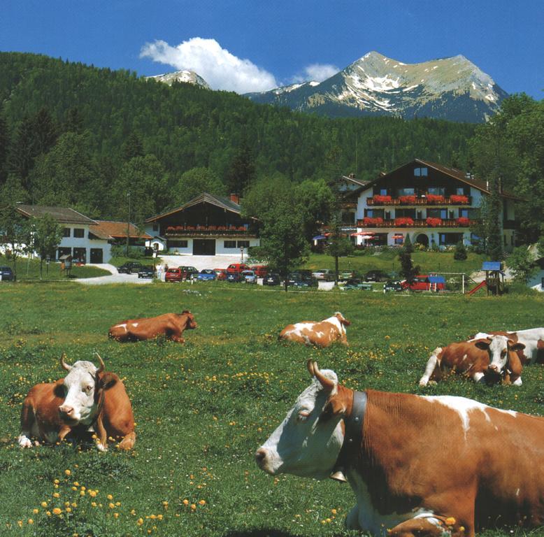 Ferienhotel Barmsee Krun Bagian luar foto